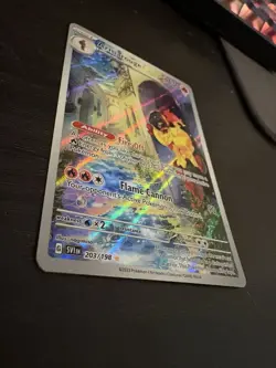 Pokemon TCG Armarouge Scarlet & Violet Holo Illustration Rare 203/198 Nm - Image 2