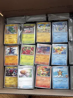 Japanese Pokemon Card Bulk Lot 6000+ C/UC Cards NM/LP SORTED By Energy SV9/SV9a - Image 1