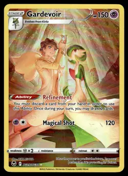 2022 Sword & Shield Series - Silver Tempest - Trainer Gallery Full Art Gardevoir - Image 1