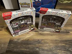 (2) Pokemon TCG Alakazam EX Scarlet & Violet 151 Collection Box Sealed, 2 Boxes - Image 1