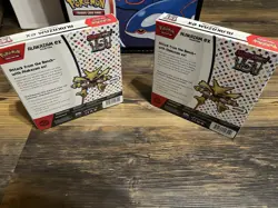 (2) Pokemon TCG Alakazam EX Scarlet & Violet 151 Collection Box Sealed, 2 Boxes - Image 2