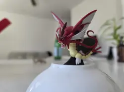 Shiny Mega Collection Box Gyarados **Figure Only** Red Near Mint Pokemon Tcg - Image 5