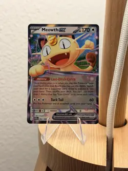 2026 Pokemon TCG Me03: Perfect Order Meowth ex 062/088 Holo - Image 1