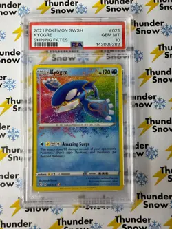 Kyogre #021 Vivid Voltage 2020 Pokemon PSA 10 143029382 - Image 1