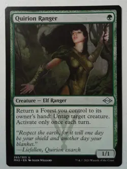 Quirion Ranger *Uncommon* Magic MtG x1 Modern Horizons 2 - Image 1
