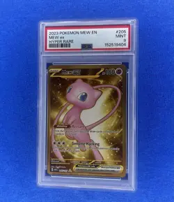 2023 Pokemon MEW EN mew Ex Hyper Rare #205 PSA 9 - Image 1