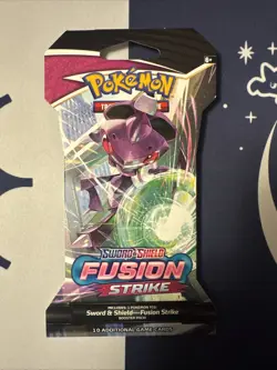 Pokemon TCG Fusion Strike Factory Sealed Pack - Image 1