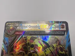 Pokemon Primal Groudon EX Full Art Ultra Rare Holo 151/160 XY Primal Clash LP - Image 2