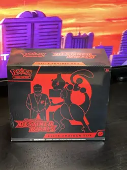 Pokemon TCG Destined Rivals ETB Sealed - Image 1