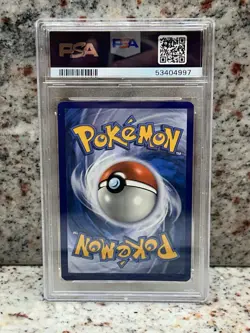 2017 Pokemon Pikachu Deck Exclusives Cracked Ice Holo 028/073 PSA 9 - Image 5