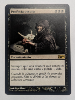 Magic Mtg Spanish Core Set 2014 Dark Prophecy near mint - Image 1