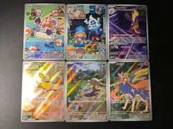 Pokemon TCG Scarlet & Violet / Mega Evolution Era Illustration Rare Holo Lot - Image 1