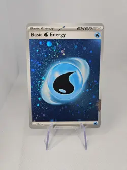 Water Energy Cosmos Holo Basic SVE 003 Print Error Pokemon TCG - Image 1