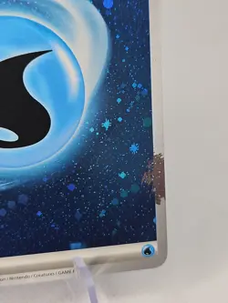 Water Energy Cosmos Holo Basic SVE 003 Print Error Pokemon TCG - Image 3