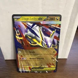 Pokemon Mega Latias ex Full Art Ultra Rare 163/132 Mega Evolution + 100/132 - Image 1