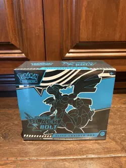 Pokemon Black Bolt ETB Elite Trainer Box (Small Tear - SEE PICS) - Image 1