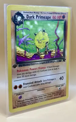 Dark Primeape 43/82 – Team Rocket 1st Edition - NM - WOTC 2000 Pokemon TCG - Image 5