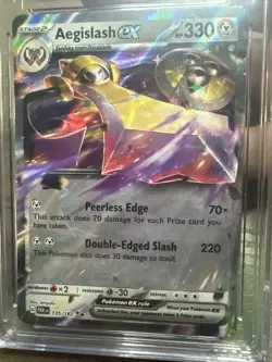 Pokemon 2023 Aegislash EX Paradox Rift 135/182 CGC Graded Mint+ 9.5 - Image 4