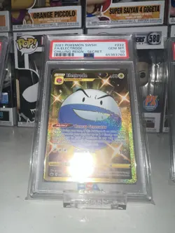 2021 POKEMON SWORD & SHIELD CHILLING REIGN SECRET #222 FULL ART/ELECTRODE PSA 10 - Image 1