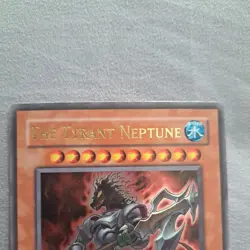 YUGIOH Ultra Rare The Tyrant Neptune Limited Edition JUMP-EN041 VLP - Image 3