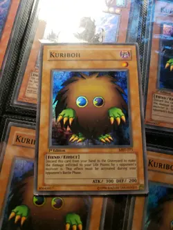 Yu-Gi-Oh! 2002 Kuriboh Metal Raiders MRD-071 1st Edition Super Rare Wavy Holo - Image 1