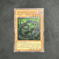 Yugioh! LP Cyberdark Keel - CDIP-EN003 - Ultimate Rare - 1st Edition LP/MP - Image 1