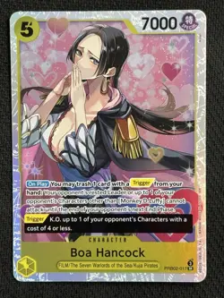 Boa Hancock PRB02-017 - One Piece TCG - SR Foil English - Image 1