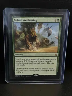 Sylvan Awakening Dominaria Magic: The Gathering - Image 1