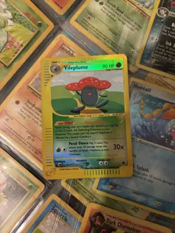 Pokemon TCG Vileplume Expedition Base Set 31/165 Reverse Holo Holo Rare - Image 1