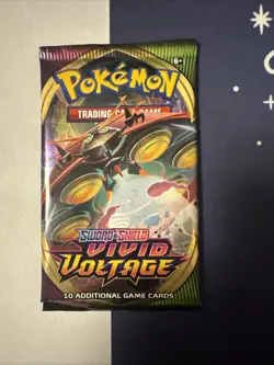 Pokemon Vivid Voltage Booster Pack 10 Cards Pack NEW SEALED Official TCG - Image 1