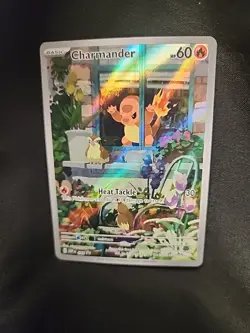 CHARMANDER 044 Pokemon Obsidian Flames holo TCG Promo Card NM Sealed SVP # 2 - Image 1