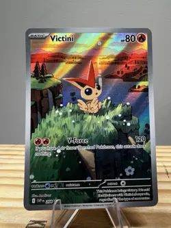 Victini 208 SV Scarlet & Violet Promo Holo Card Pokemon TCG - Image 1