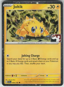 Pokemon TCG Joltik Common Prize Pack Series Cards 050/142 - Image 1