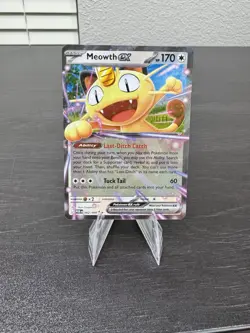 Pokemon Meowth EX Full Art Holo Card 062/088 Perfect Order - Image 1