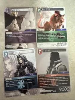 Final Fantasy TCG FF7 Card Lot - Image 3