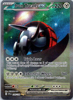 Iron Treads ex Special Rare SV01: Scarlet & Violet Base Set Pokemon Card 248/198 - Image 1