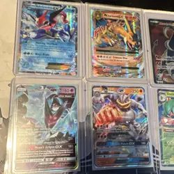 Pokemon TCG GX, EX, V, Holo Foil Card Lot - Charizard, Ash-Greninja - Image 1