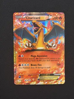 Charizard EX XY17 Black Star Promo Card LP Condition - Image 1