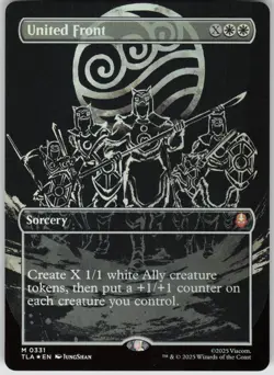 MTG United Front Borderless Foil NM Avatar: The Last Airbender Magic 331 - Image 1