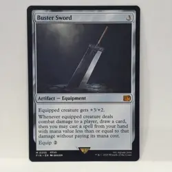 MTG Final Fantasy - Buster Sword - Mythic - 0255 - NM - Image 1