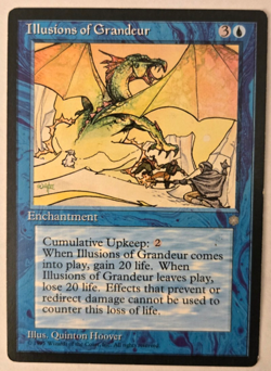 Illusions of Grandeur - MTG Ice Age Magic the Gathering Reserve List LP - Image 1