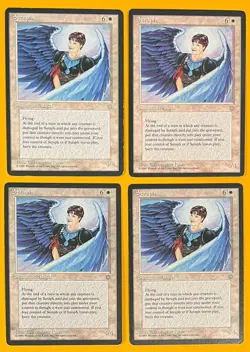 MTG SERAPH (x4) Ice Age (OldManMTG 011-045) - Image 1