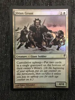 Jotun Grunt - Foil, Light Play, English, Coldsnap MTG - Image 1
