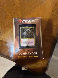 Magic: The Gathering Silverquill Statement Commander Deck Factory Sealed 2021 - Image 1