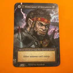 Rhitta Gawr of Snowdonia Unique Sorcery: Contested Realm Arthurian Legends - Image 1