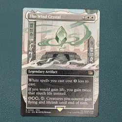 The Wind Crystal (Borderless) FINAL FANTASY MTG - Image 1