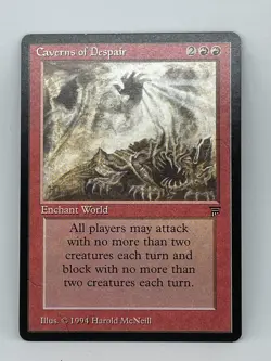 Caverns Of Despair - Legends - LP/NM - MTG Magic The Gathering - Image 1