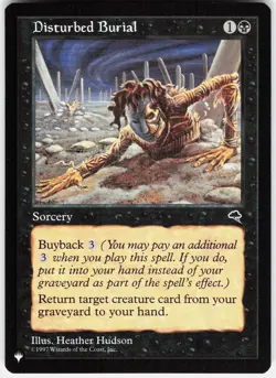 Disturbed Burial C The List Reprints LP - Image 1