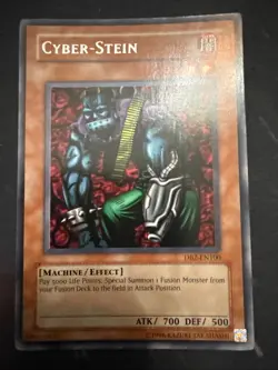 Cyber-Stein YuGiOh Dark Beginning 2 #DB2-EN100 2005 LP - Image 1