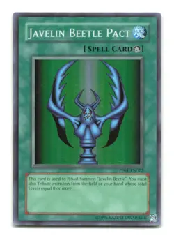 Javelin Beetle Pact - PP01-EN012 Super Rare - YuGiOh-LP - Image 1
